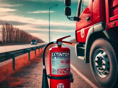 extintor para camión