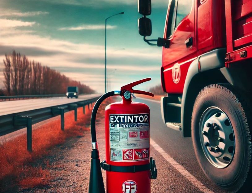 extintor para camión