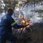 Incendio en un restaurante del centro de Burgos