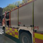 Incendio en un edificio de viviendas en Valencia