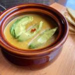 Sopa fría de pepino y yogur