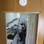 Bomberos apagan incendio en garaje comunitario en Sarón