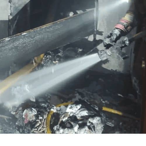 Fuego en vivienda torrelaveguense controlado, todos a salvo