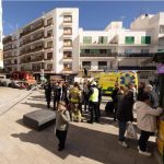 Incendio doméstico en Chiclana: dos personas atendidas por humo